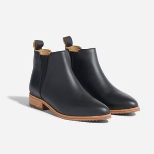 Nisolo Eva Everyday Chelsea Boots - Black- SZ.8 Free Gift